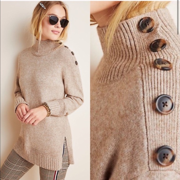 Anthropologie margarita Tunic Sweater - Picture 1 of 7